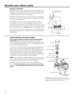 Preview for 12 page of GE GXSF35Z Owner'S Manual & Installation Instructions