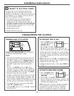 Preview for 10 page of GE GXSF40H Owner'S Manual And Installation Instructions