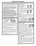 Preview for 11 page of GE GXSF40H Owner'S Manual And Installation Instructions