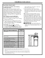 Preview for 13 page of GE GXSF40H Owner'S Manual And Installation Instructions