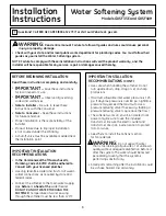 Предварительный просмотр 3 страницы GE GXSF40H Owner'S Manual & Installation Instructions