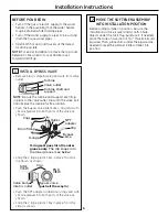 Предварительный просмотр 6 страницы GE GXSF40H Owner'S Manual & Installation Instructions