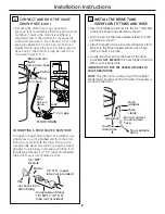 Предварительный просмотр 8 страницы GE GXSF40H Owner'S Manual & Installation Instructions