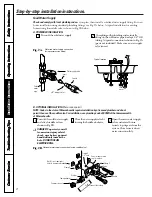 Preview for 8 page of GE GXSL03B Owner'S Manual And Installation