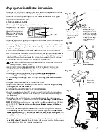 Предварительный просмотр 7 страницы GE GXSS20B Owner'S Manual & Installation Instructions