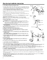 Предварительный просмотр 8 страницы GE GXSS20B Owner'S Manual & Installation Instructions