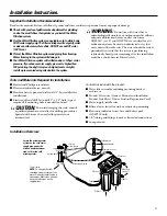 Preview for 5 page of GE GXSV10C Owner'S Manual And Installation Instructions