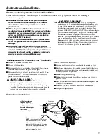 Предварительный просмотр 21 страницы GE GXSV10C Owner'S Manual And Installation Instructions