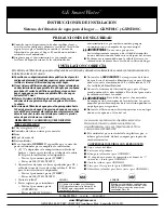 Preview for 9 page of GE GXWH01C Installation Instructions Manual