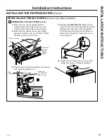 Preview for 25 page of GE GYE18J Owner'S Manual & Installation Instructions