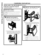 Preview for 26 page of GE GYE18J Owner'S Manual & Installation Instructions