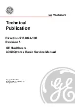 Предварительный просмотр 1 страницы GE H49021AA Basic Service Manual