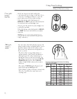 Предварительный просмотр 10 страницы GE Halogen/Radiant Cooktop Use And Care Manual