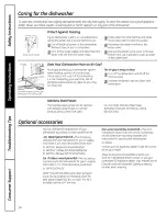 Предварительный просмотр 14 страницы GE HDA2000T00BB Owner'S Manual