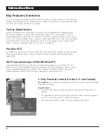 Preview for 4 page of GE HDTV Monitor User Manual