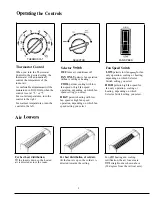 Предварительный просмотр 3 страницы GE Heat Pump Zoneline 2700 Series Use And Care Manual