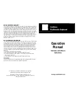 GE HO97796 Operation Manual preview