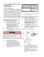 Preview for 34 page of GE Homespring UF 100 Operation Manual