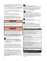 Preview for 24 page of GE Homespring UFC 100 Operation Manual