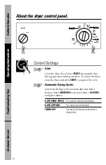 Preview for 10 page of GE Hotpoint NVLR333ET Owner'S Manual