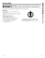 Preview for 9 page of GE Hotpoint RB525DHBB Owner'S Manual