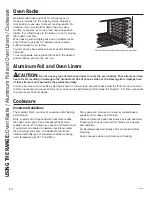 Preview for 14 page of GE Hotpoint RB525DHBB Owner'S Manual