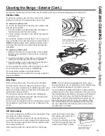 Preview for 19 page of GE Hotpoint RB525DHBB Owner'S Manual