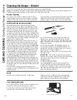 Preview for 20 page of GE Hotpoint RB525DHBB Owner'S Manual