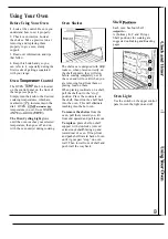 Предварительный просмотр 13 страницы GE HOTPOINT RS504GN Instructions Manual