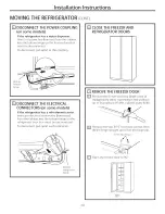 Предварительный просмотр 20 страницы GE HSS25ATHBCBB Owner'S Manual And Installation