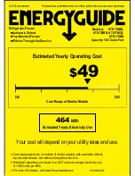 GE HTS17GBBWW Energy Manual preview