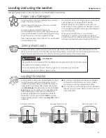 Предварительный просмотр 9 страницы GE HTW200 Owner'S Manual & Installation Instructions