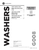 Preview for 1 page of GE HTW240 Owner'S Manual & Installation Instructions