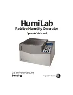 GE HumiLab Operator'S Manual preview