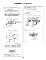 Preview for 22 page of GE HVM1540DP2BB Installation Instructions Manual