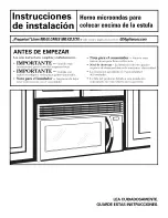 Preview for 25 page of GE HVM1540DP2BB Installation Instructions Manual