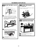 Preview for 14 page of GE HVM1540SNSS Installation Instructions Manual