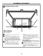 Preview for 10 page of GE HVM1750DP Installation Instructions Manual