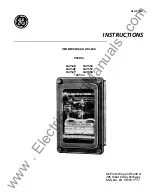 GE IAV54E Instructions Manual preview