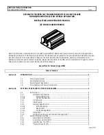 GE IC3645SH7R353T1 Installation And Operation Manual предпросмотр