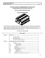 GE IC3645SH7R354D2 Installation And Operation Manual предпросмотр