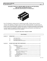 GE IC3645SR3R404R2 Installation And Operation Manual preview