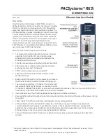 Preview for 1 page of GE IC695ETM001-HW Manual