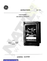 GE ICR51A Instructions Manual preview