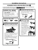 Preview for 18 page of GE IM-4A Owner'S Manual And Installation Instructions