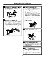 Preview for 27 page of GE IM-4A Owner'S Manual And Installation Instructions