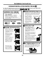 Preview for 34 page of GE IM-4A Owner'S Manual And Installation Instructions