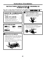 Preview for 65 page of GE IM-4A Owner'S Manual And Installation Instructions