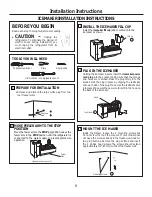 Preview for 8 page of GE IM-4B Owner'S Manual And Installation Instructions