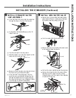 Preview for 7 page of GE IM-5D Owner'S Manual & Installation Instructions